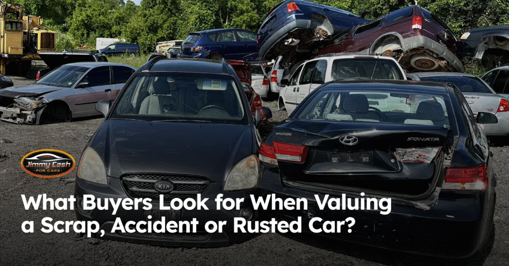 What Buyers Look for When Valuing a Scrap, Accident or Rusted Car?